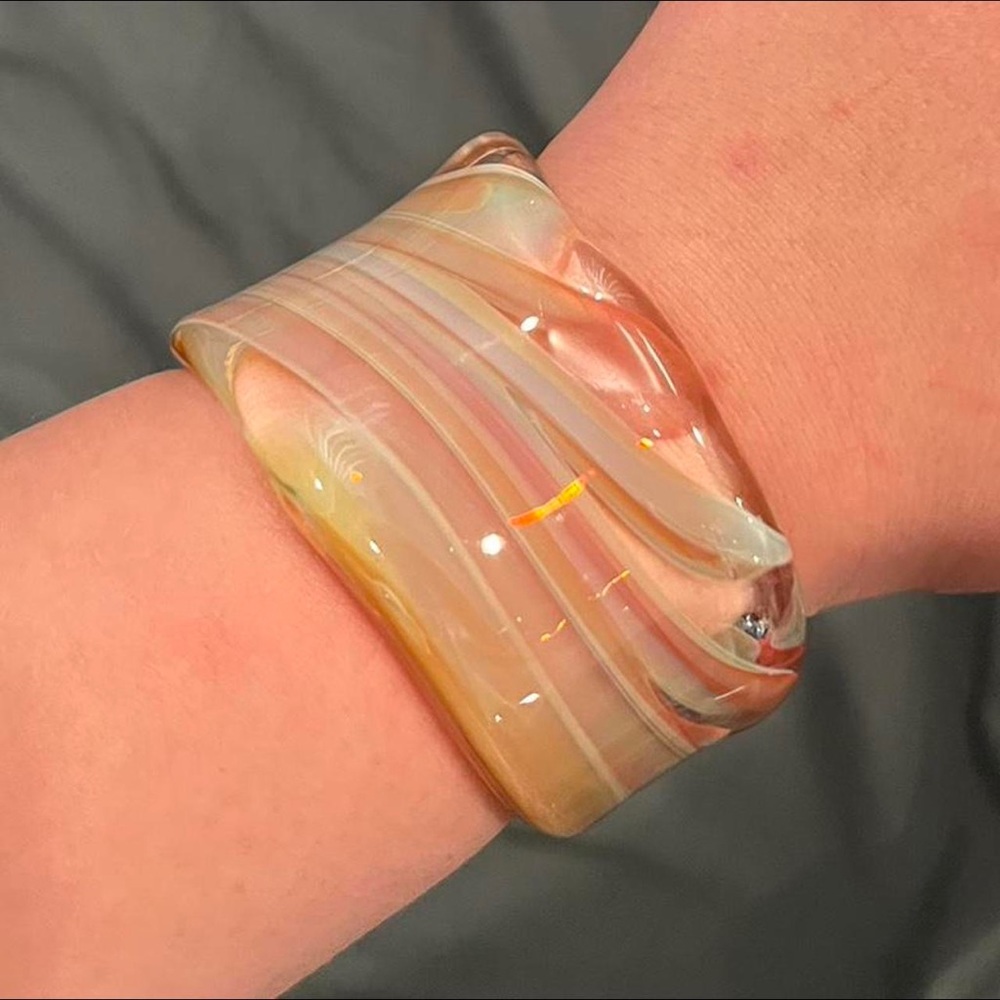Glass Pyrex bracelet